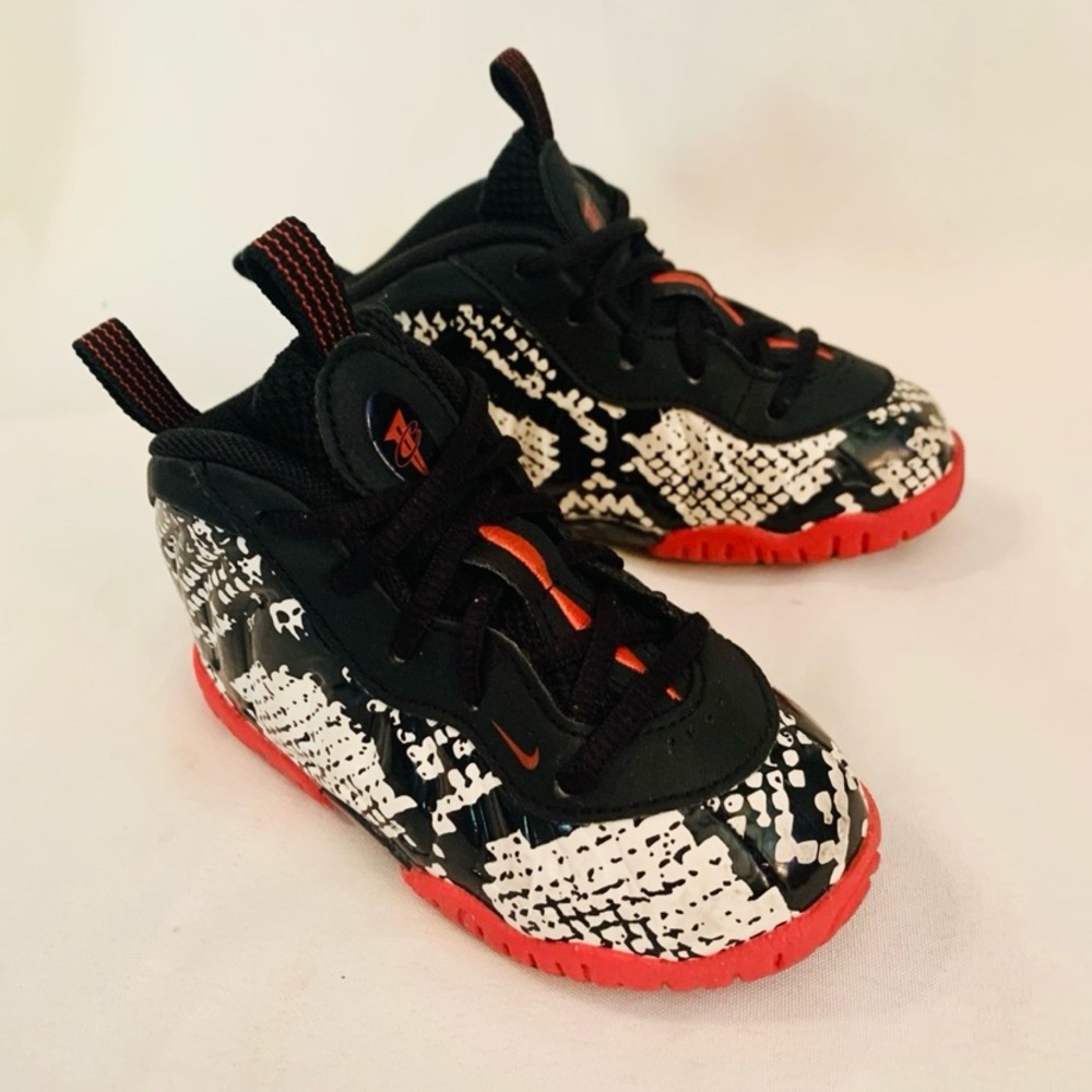 Nike Little Posite One ‘Albino Snakeskin